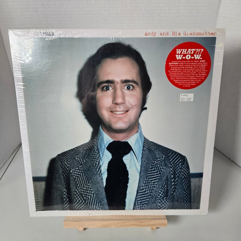 Andy Kaufman Andy And His Grandmother Sealed Vinyl Record